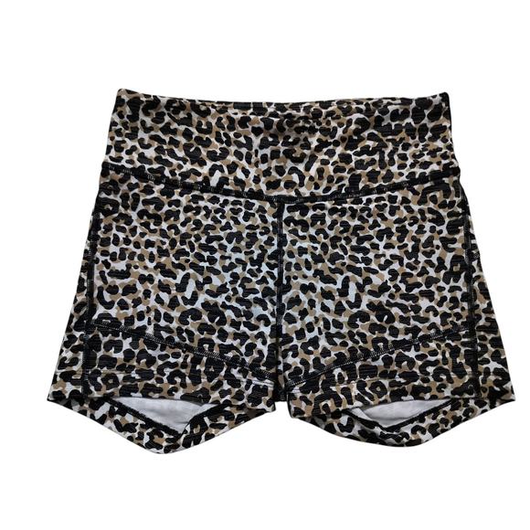 Outdoor Voices women super form 3.5" short leopart print shorts size S - Picture 2 of 9